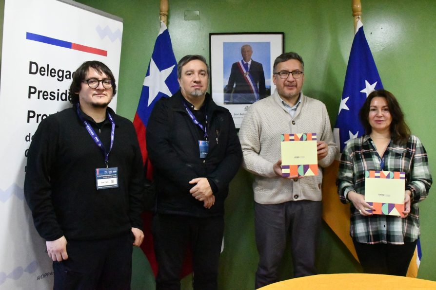 Delegado Rodolfo Moncada sostiene reunión con Unidad de Culturas de Universidad de Magallanes