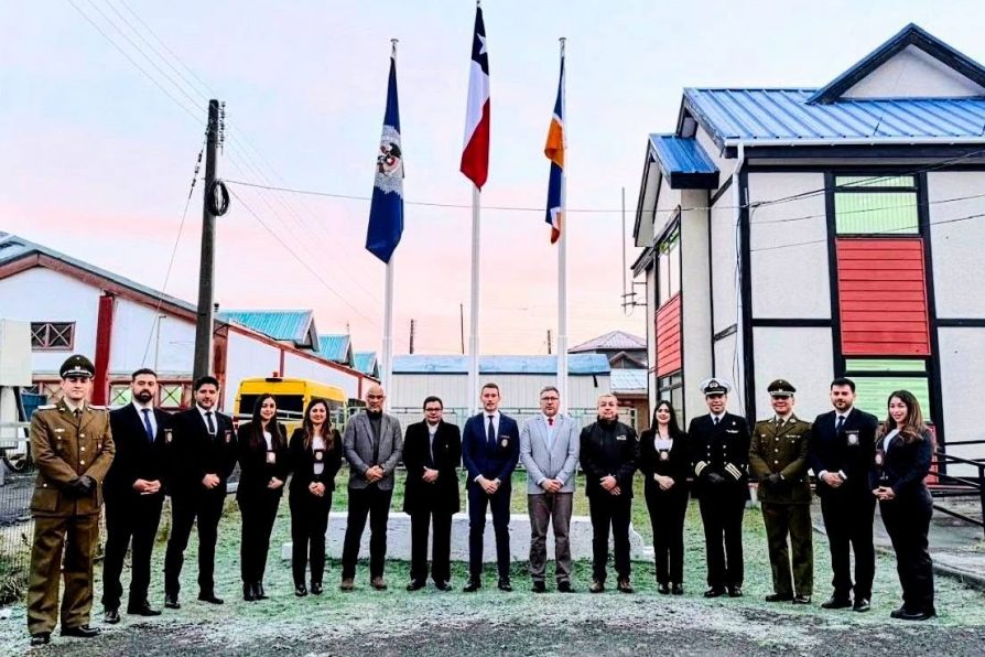 Policía de Investigaciones de Puerto Williams conmemora 93° aniversario de la institución