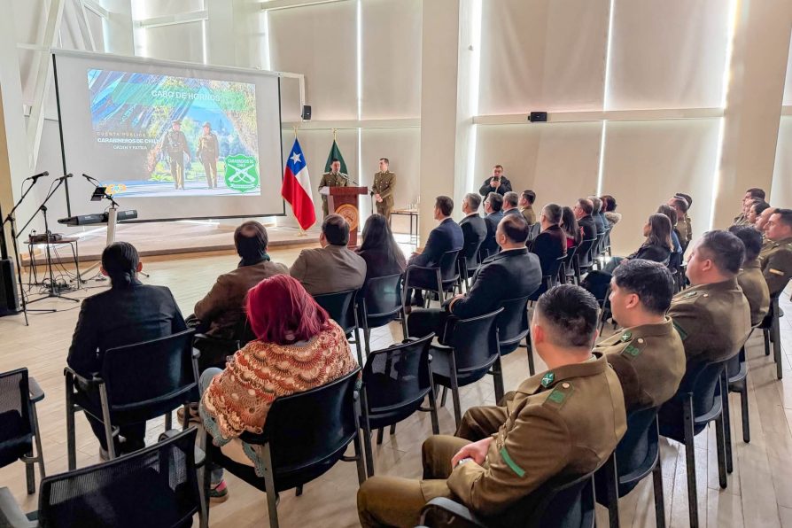 IV Comisaría de Carabineros de Puerto Williams presentó su Cuenta Pública 2025