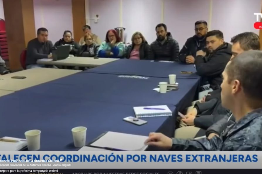 [VIDEO – TVN Red Austral] Comisión de recepción y despacho de naves extranjeras sostiene reunión con organizaciones sociales previo a temporada estival