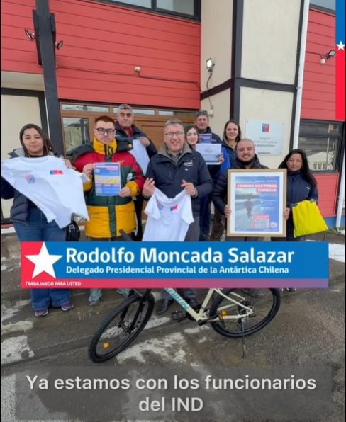 [VIDEO] Delegado Rodolfo Moncada Salazar invita a primera Corrida Nocturna Familiar en Cabo de Hornos