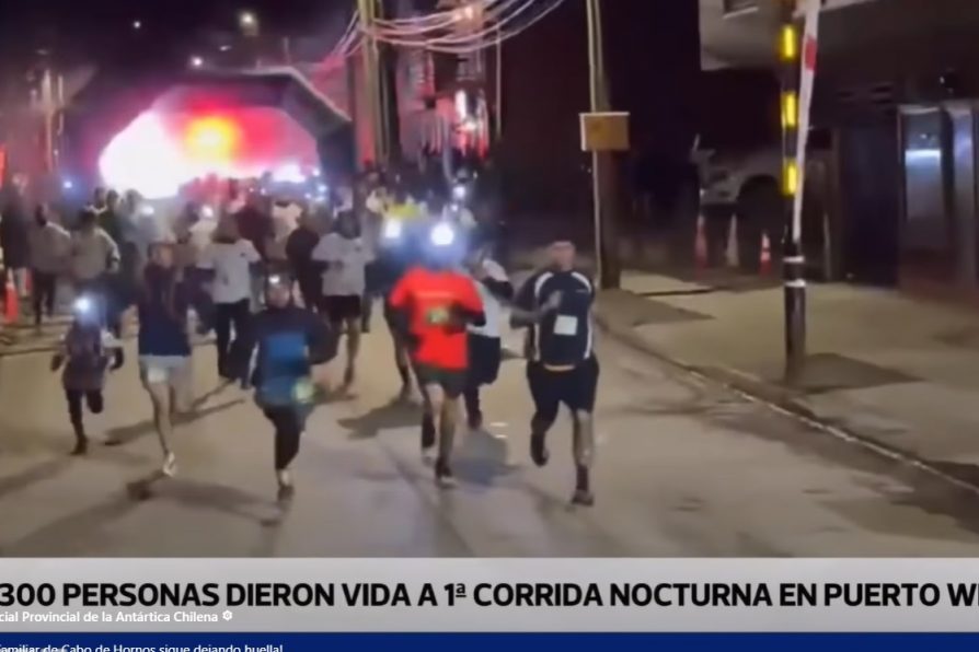[VIDEO – ITV Patagonia] Más de 300 personas participan en Primera Corrida Nocturna Familiar de Cabo de Hornos