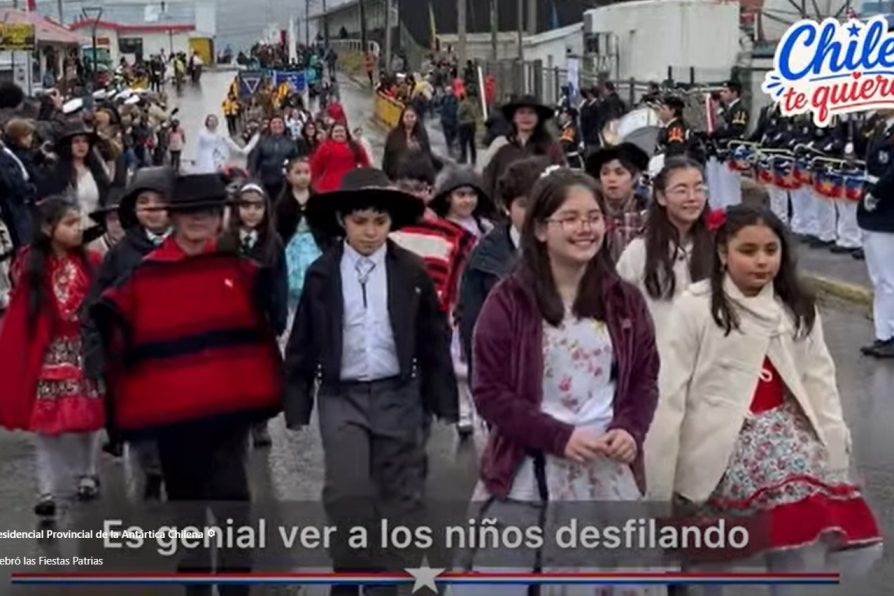 [VIDEO] #ChileTeQuiero: Testimonios tras desfile cívico-militar más austral de Chile en Puerto Williams