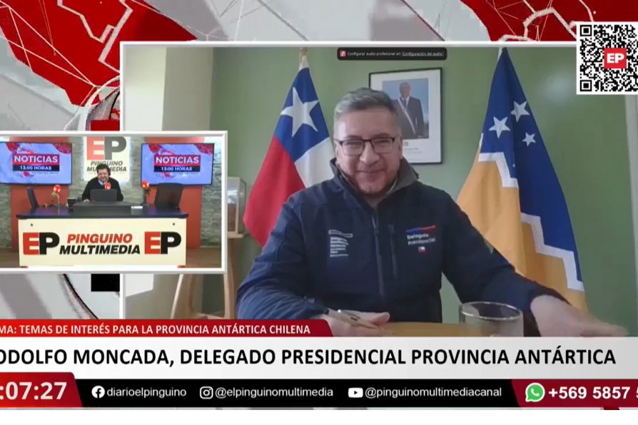 [VIDEO] Delegado Rodolfo Moncada Salazar concede entrevista a Pingüino Multimedia