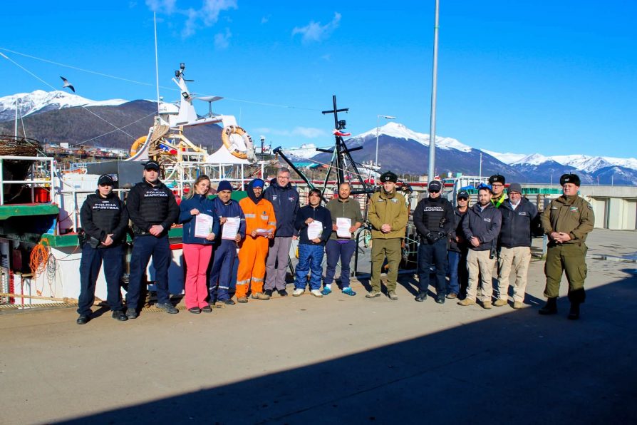 Autoridades refuerzan acciones preventivas en Puerto Williams previo a Fiestas Patrias