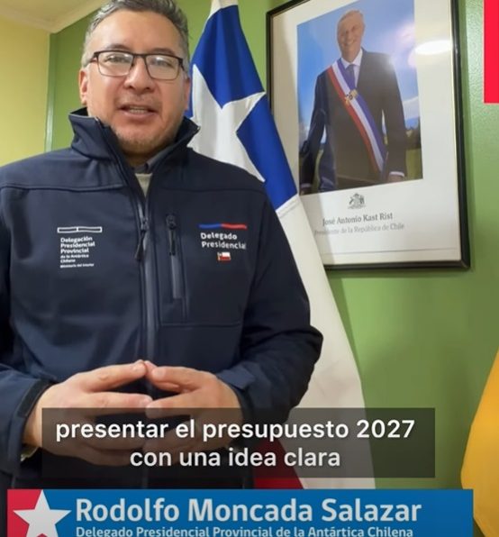 [VIDEO] Delegado Rodolfo Moncada destaca Ley de Presupuesto 2027 anunciada por Presidente José Antonio Kast