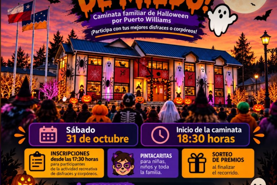 [AFICHE] Invitación a participar en actividad por Halloween “Una vuelta de miedo”